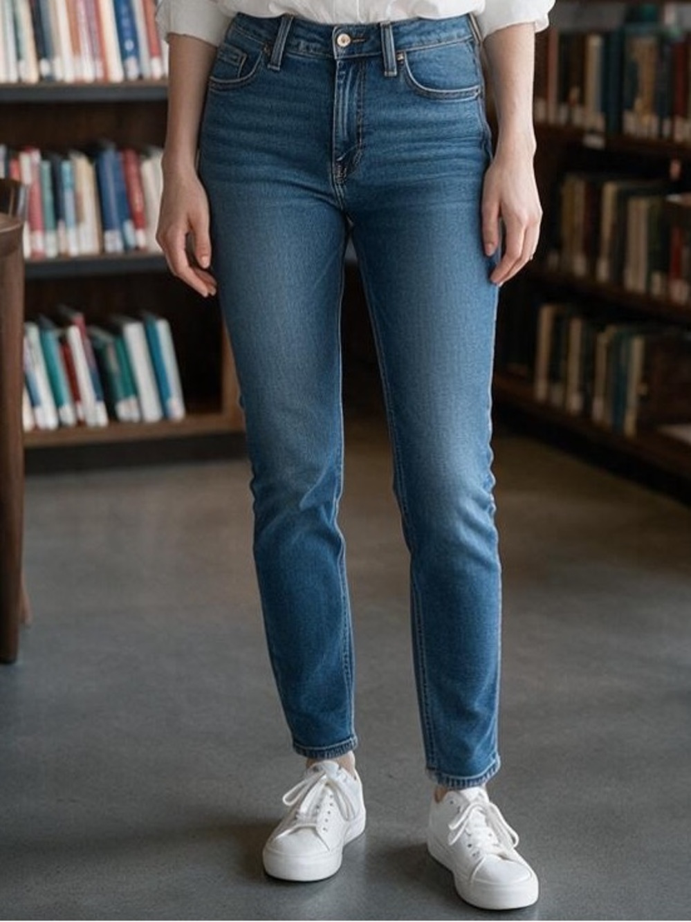 American Eagle Outfitters AirFlex+ Slim Medium Indigo Jeans